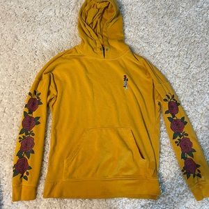 Yellow sweatshirt size xtra small